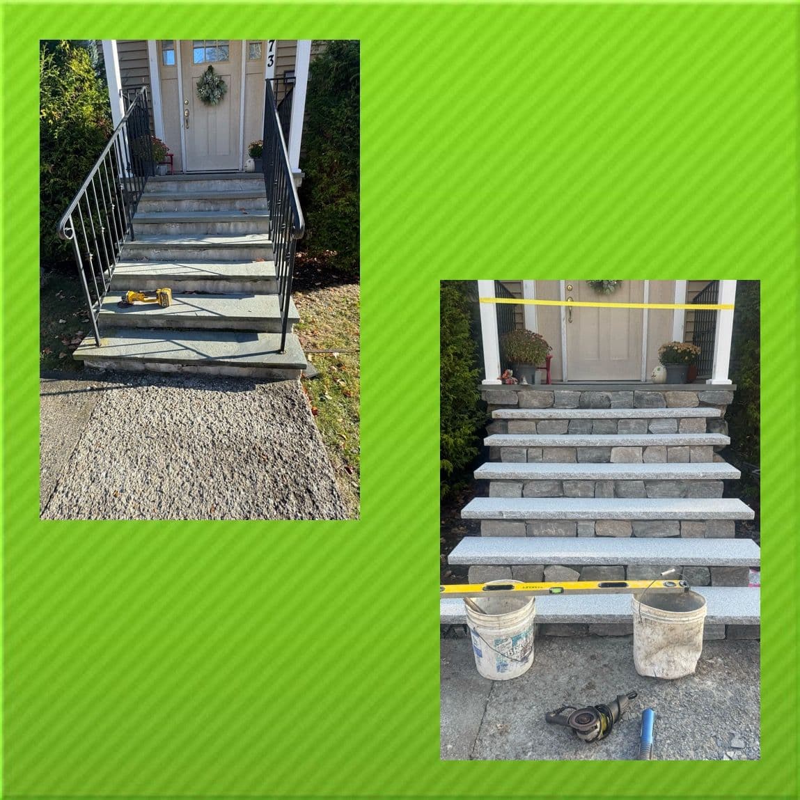 Stone Staircase Transformation